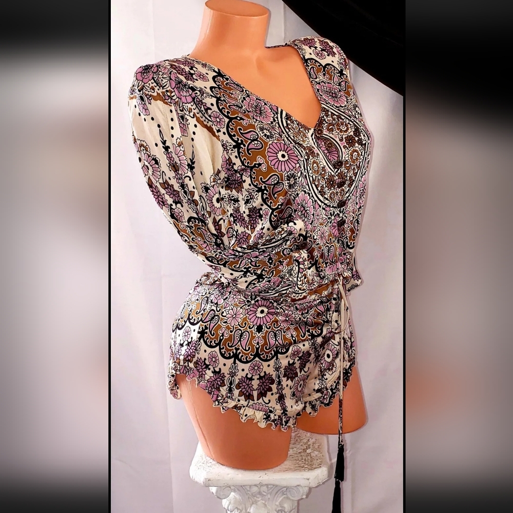 Sky Multicolor Paisley Jumpsuit